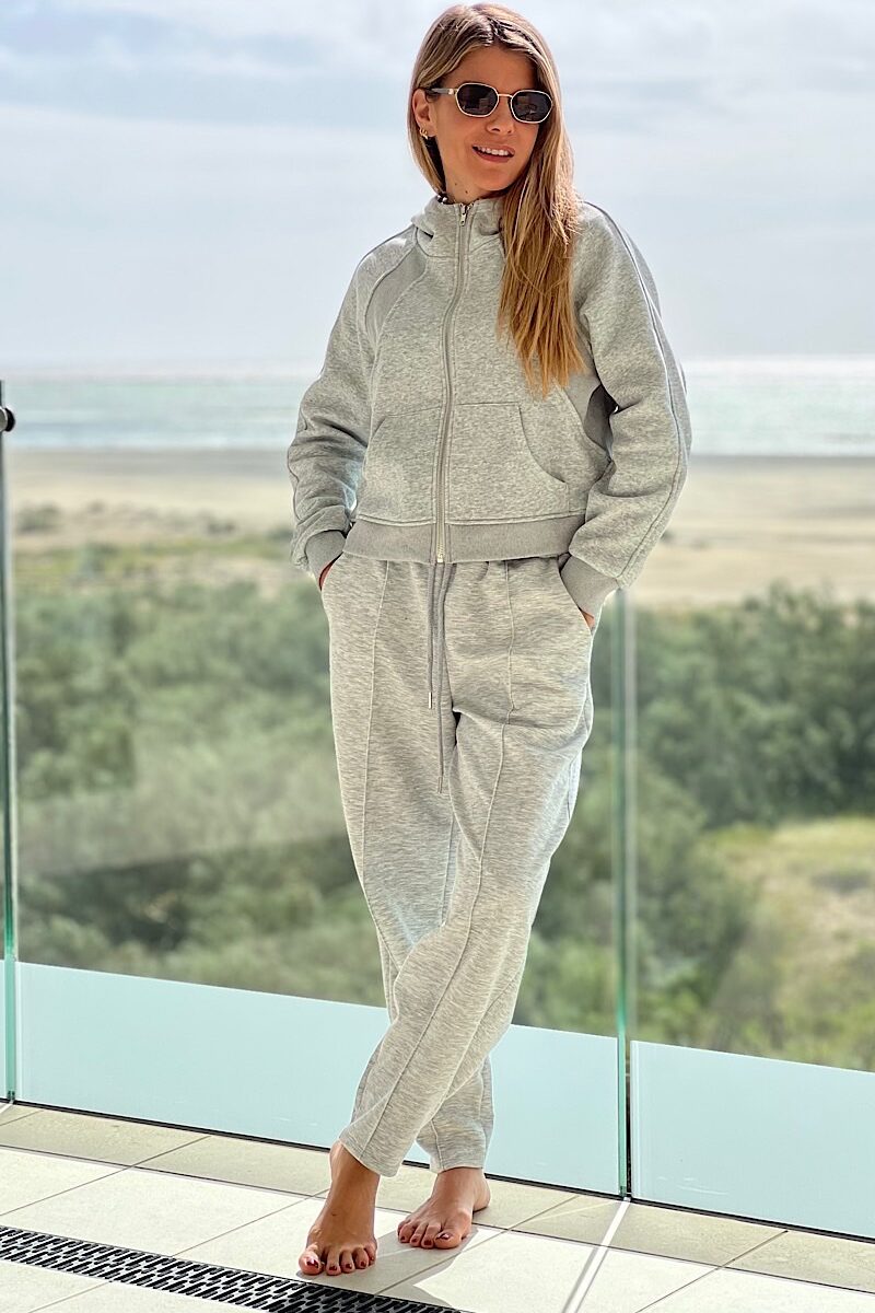 Pantalon Gris Jogging