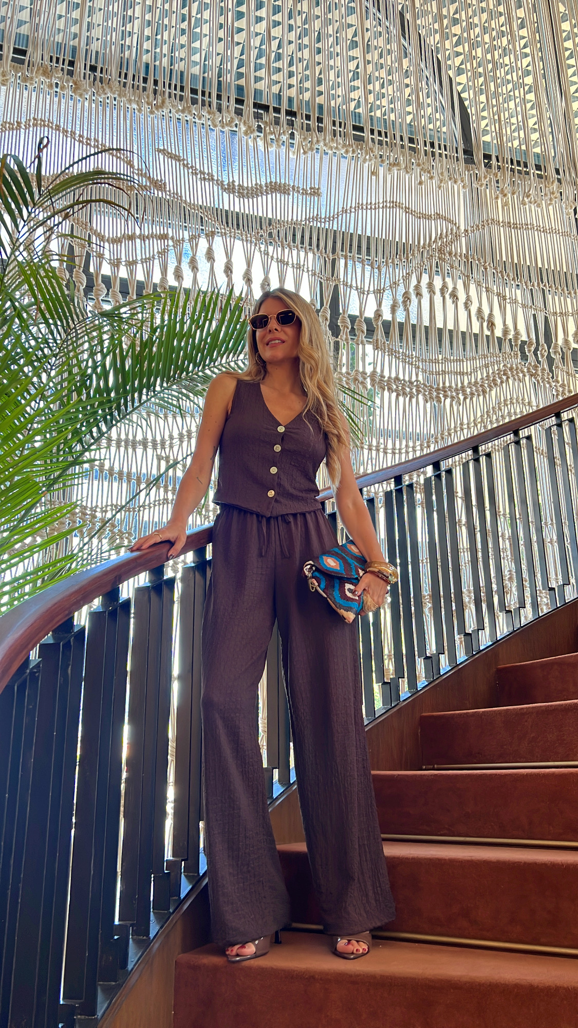 Conjunto Marron Conil