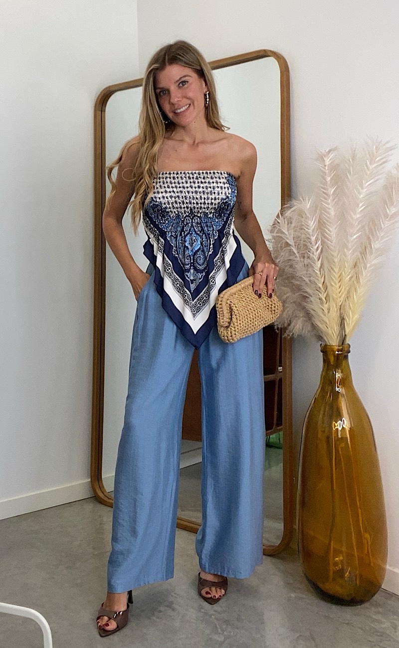 Pantalon Azul Celia