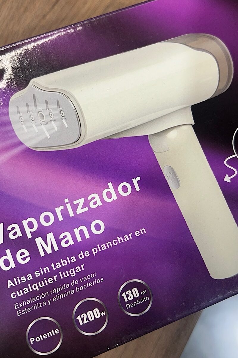 Plancha de vapor Viaje