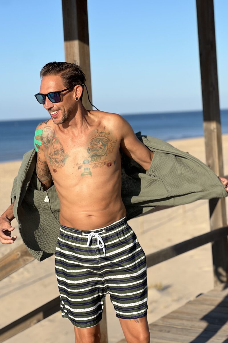 Bañador Kaki Surf