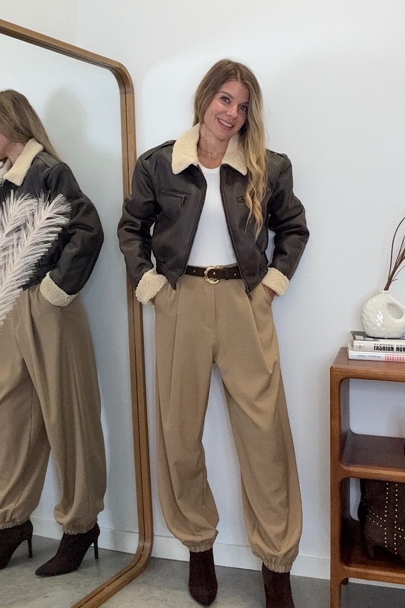 Cazadora Marron Maverik