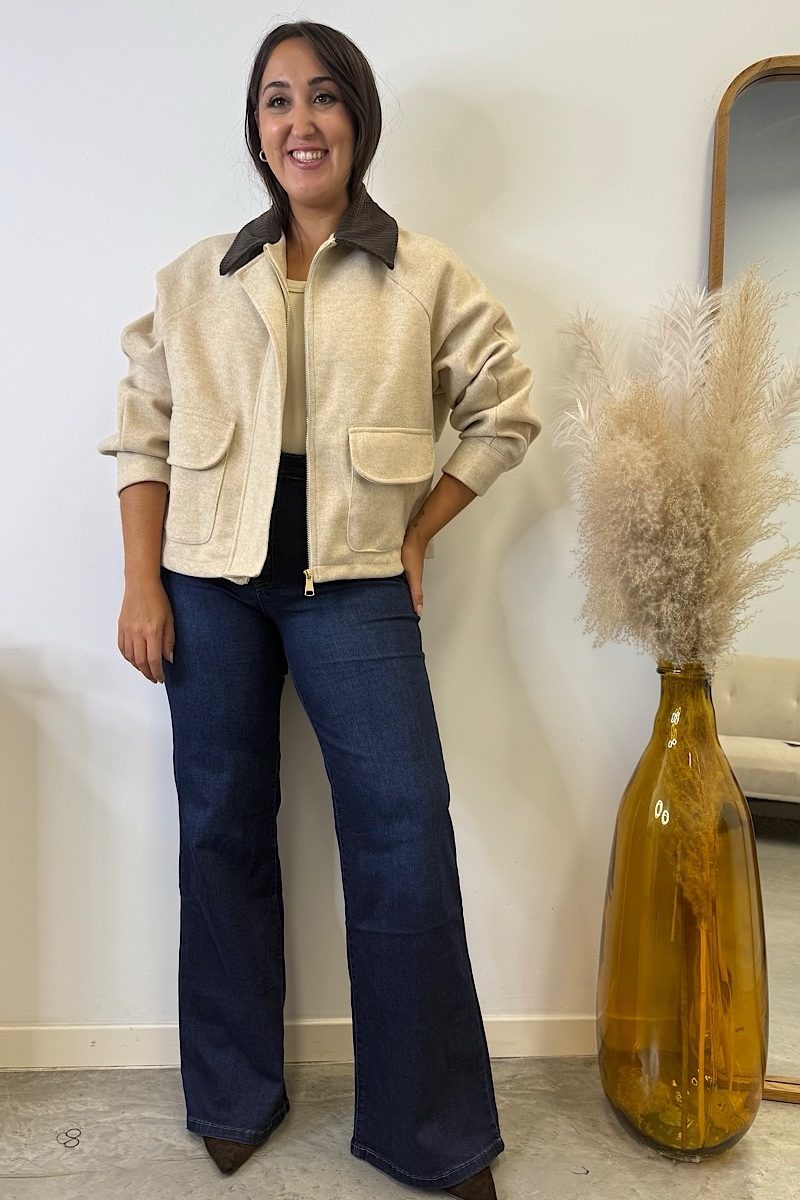 Chaqueta Beige Mayte