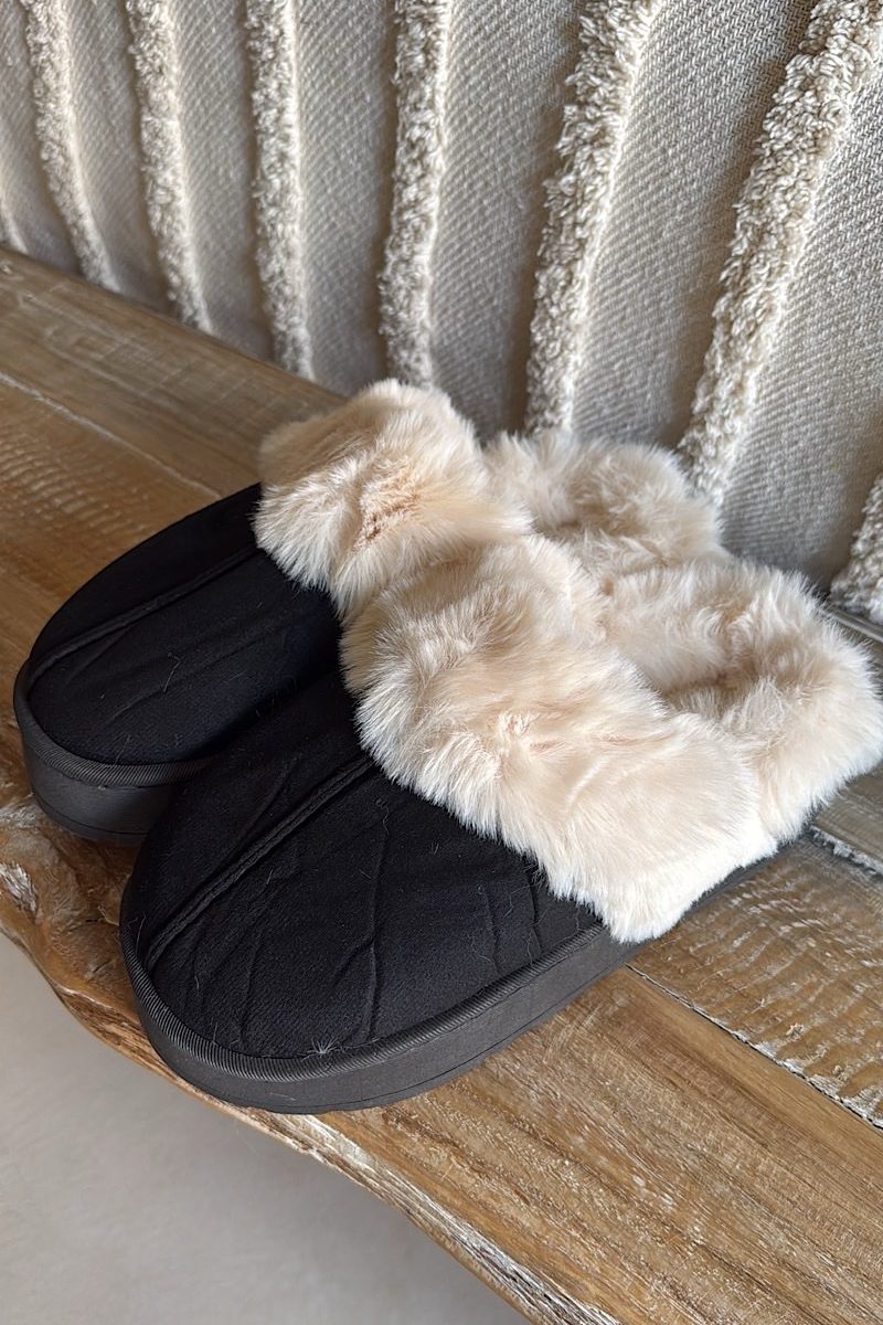 Zapatilla Negra Home