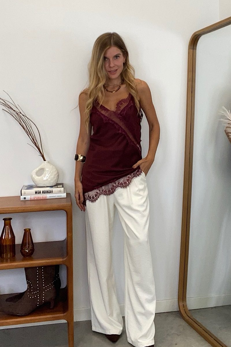 Top Burdeos Alexandra