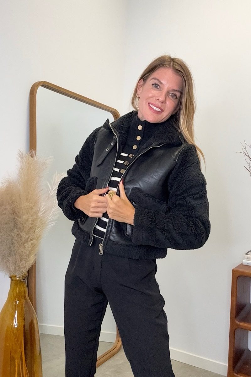 Chaqueta Negra Maira