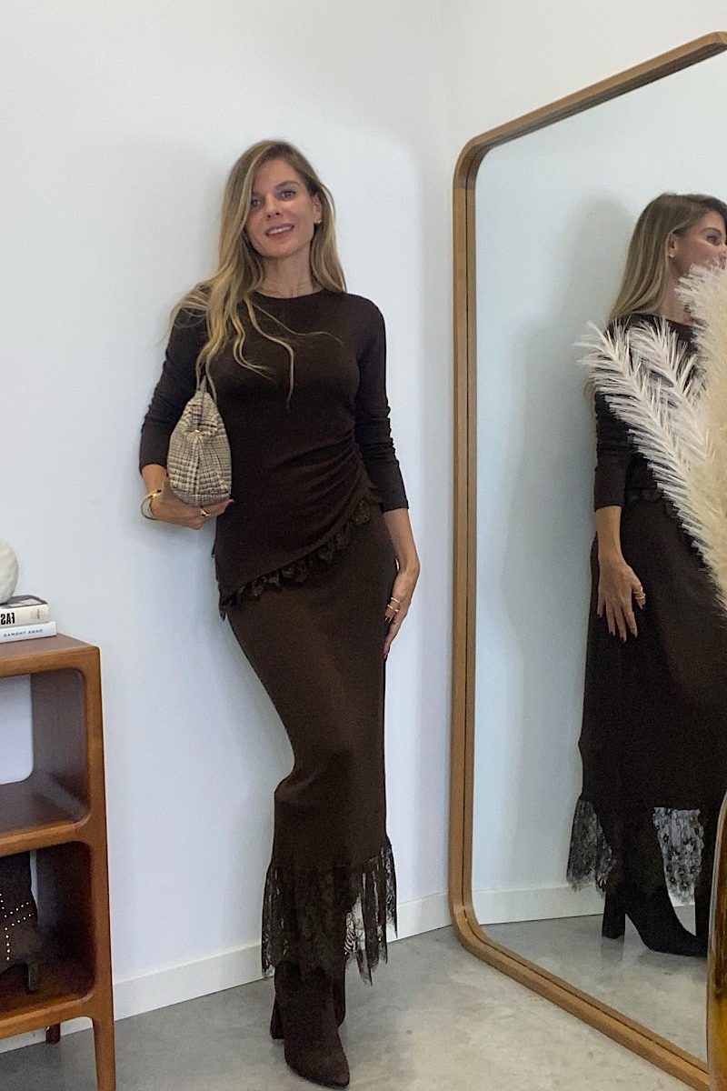 Falda Chocolate Patricie