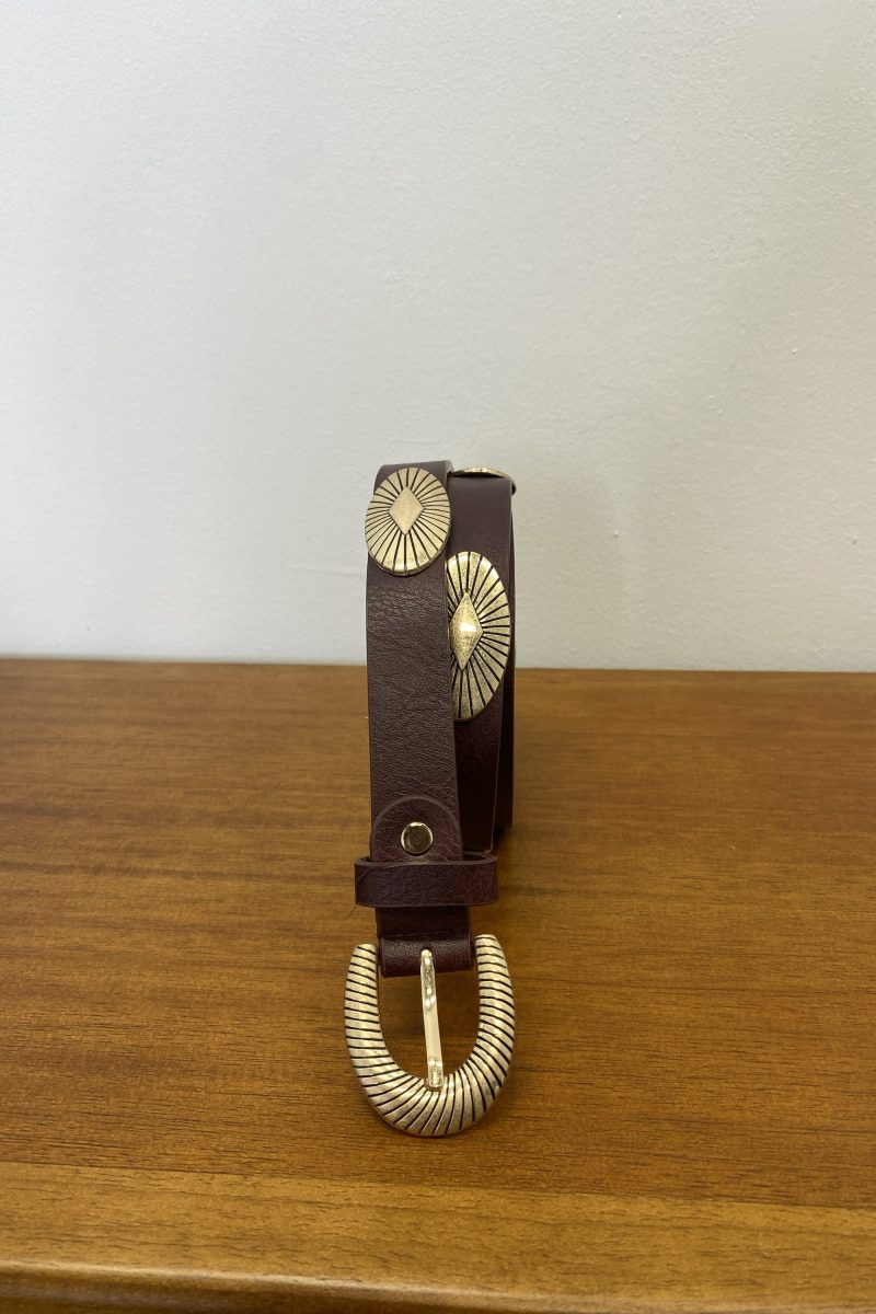 Cinturon Burdeos Texas