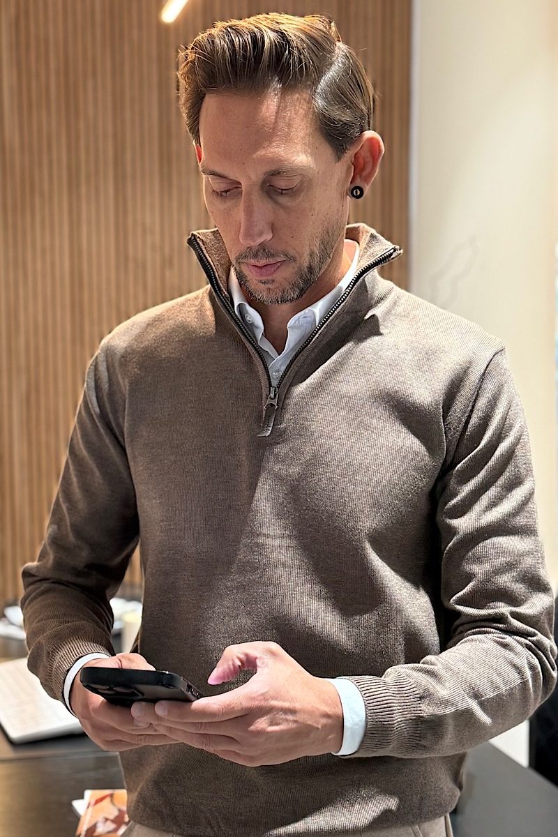 Jersey Marron Anthoni