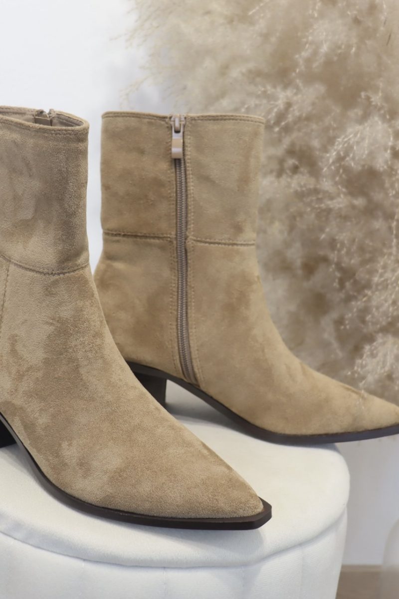 Botin Beige Madrid