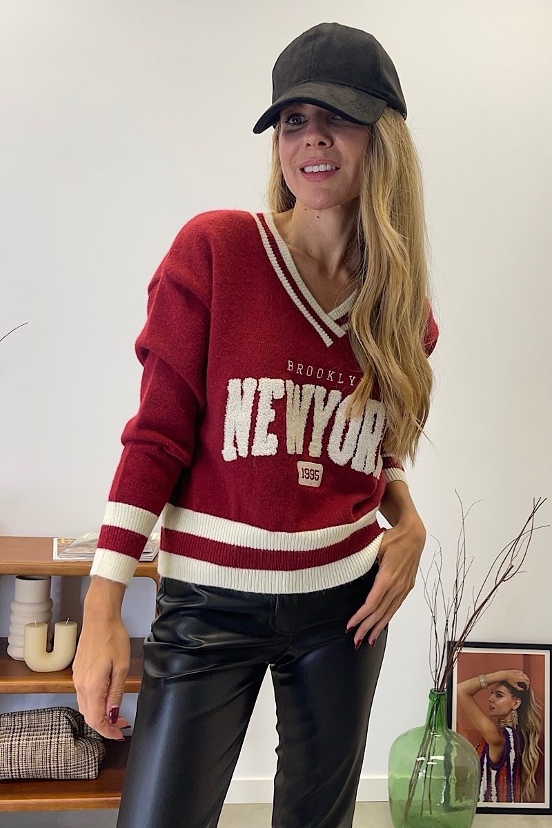 Jersey Burdeos New York