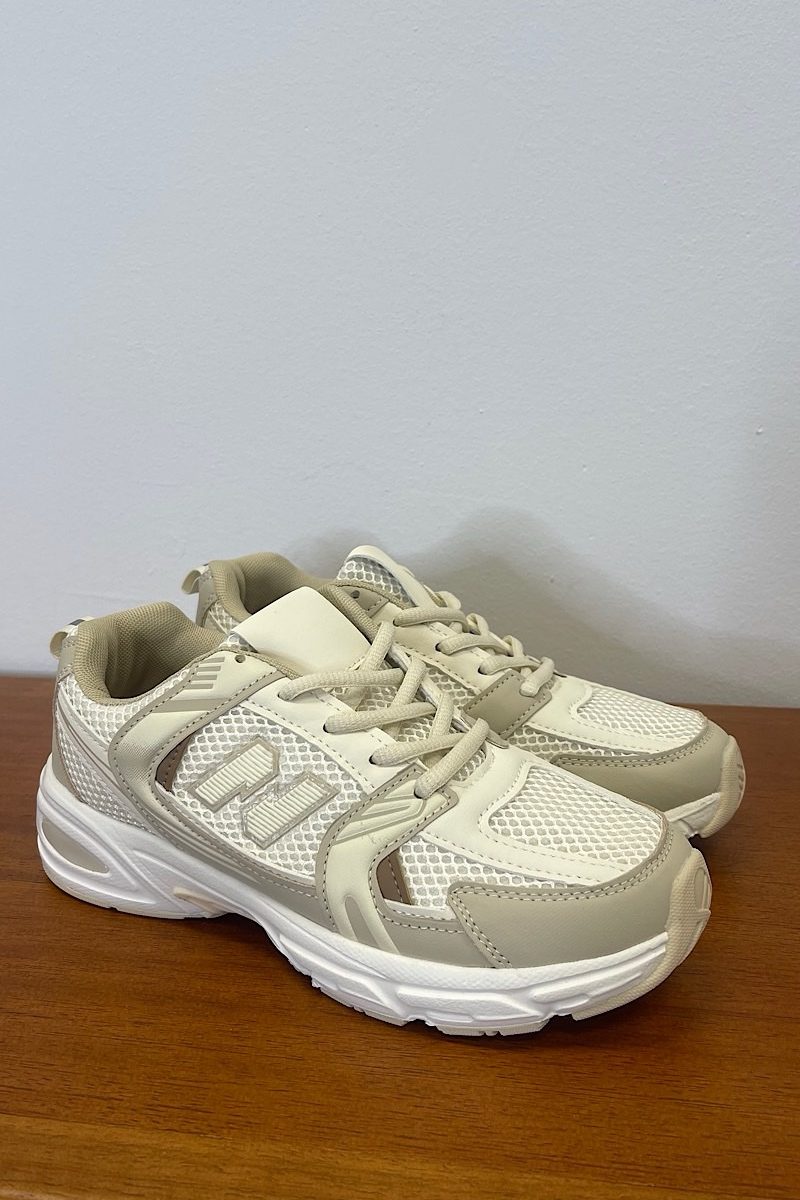 Zapatillas Beige New