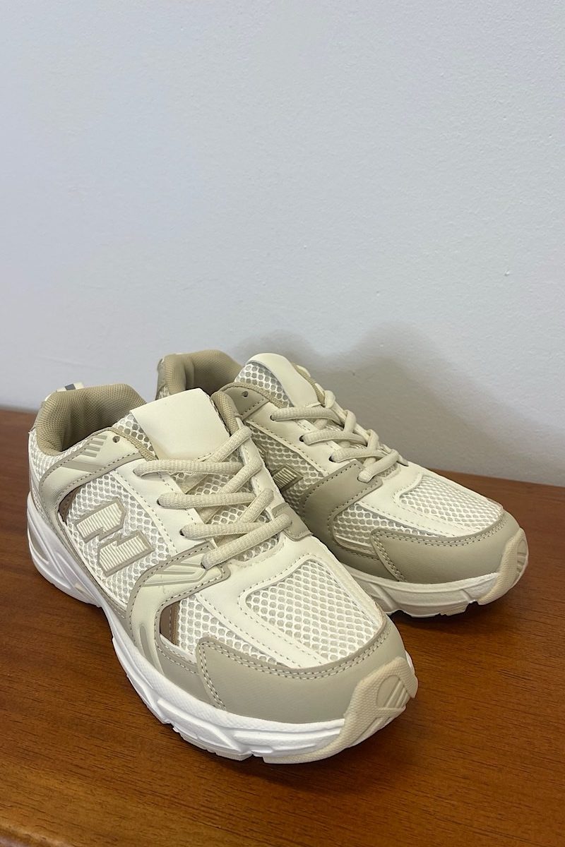 Zapatillas Beige New