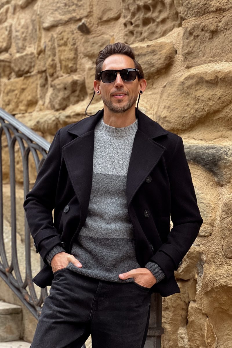 Jersey Gris Tricolor