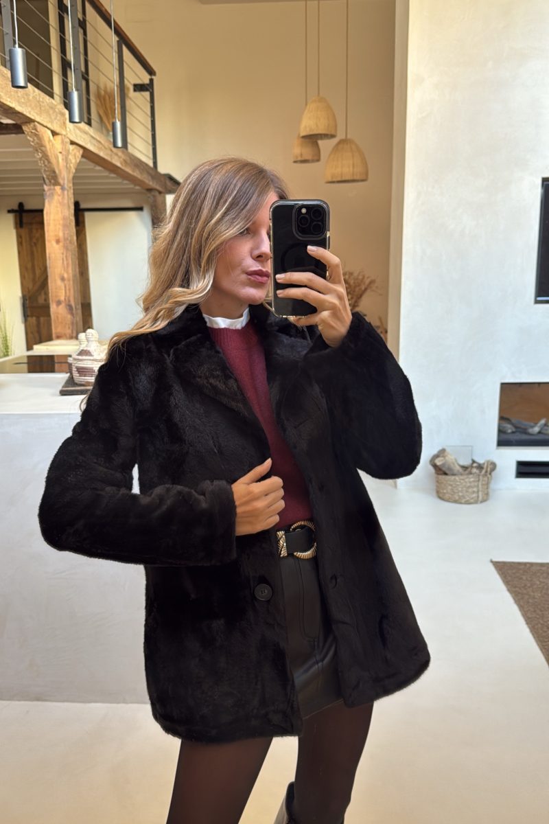 Abrigo Negro Polonia