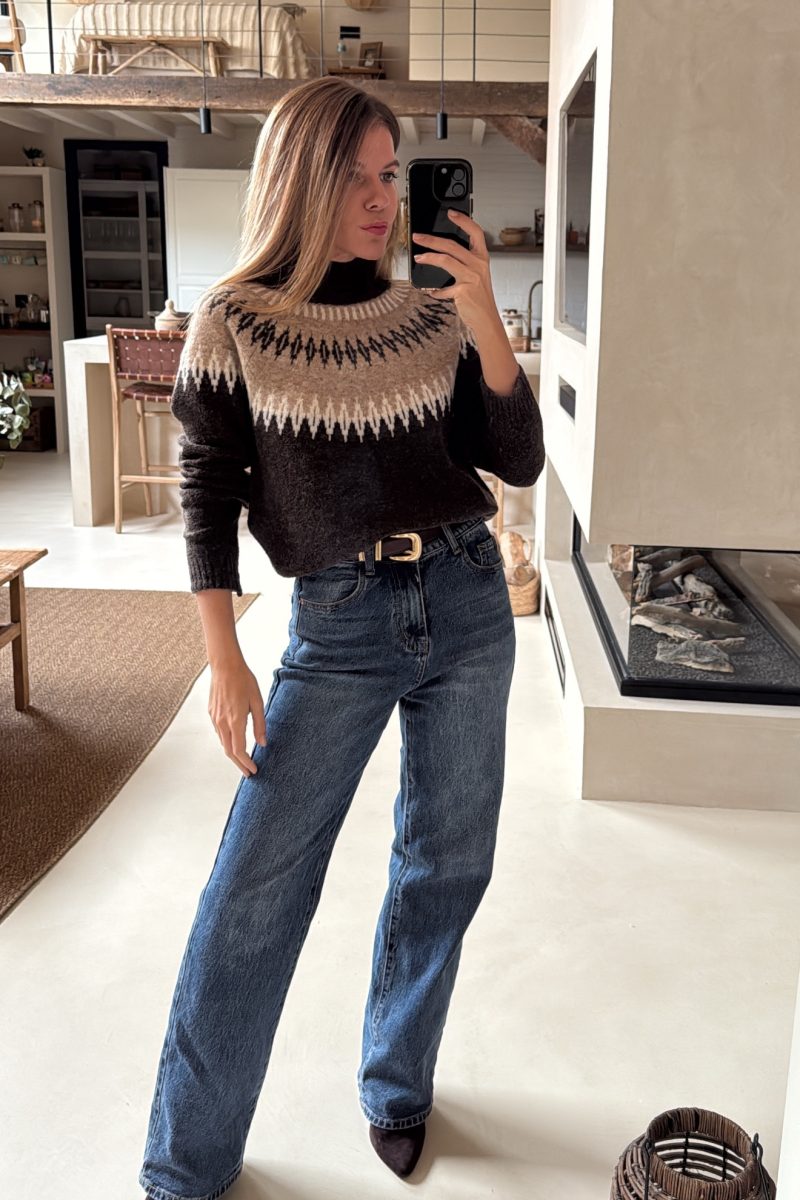 Jersey Marron Winter