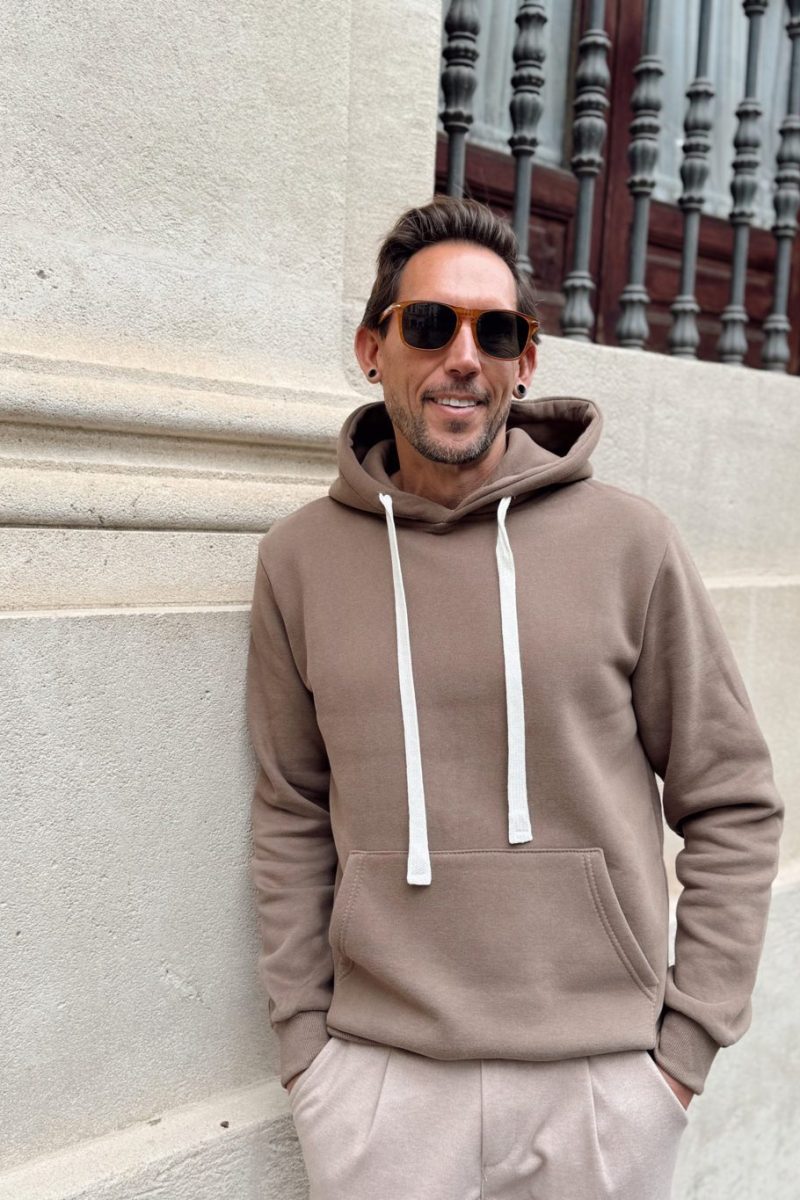 Sudadera Camel Cotton
