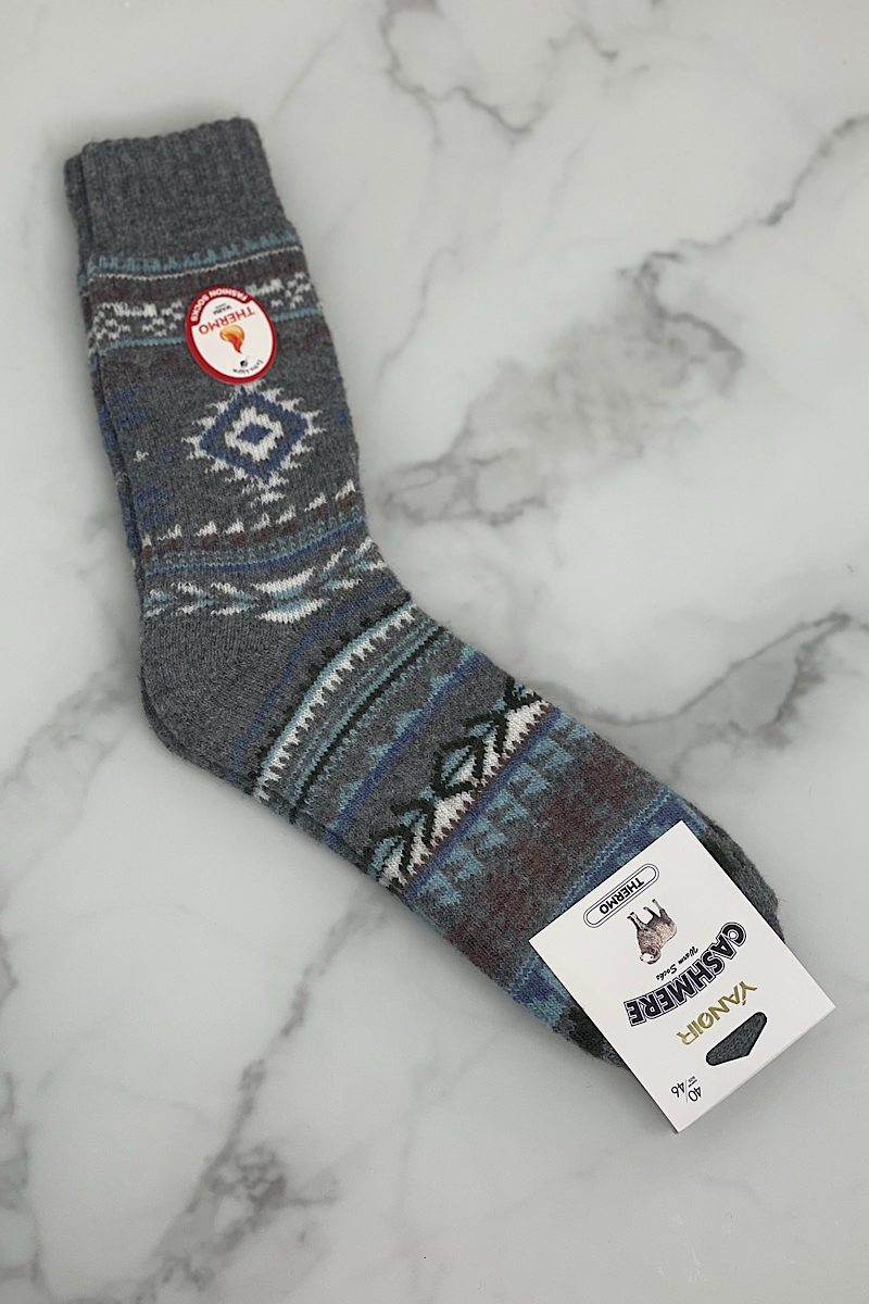 Calcetin Gris Aspen Man