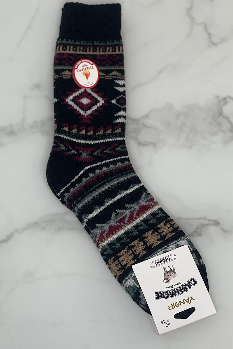 Calcetin Negro Aspen Man