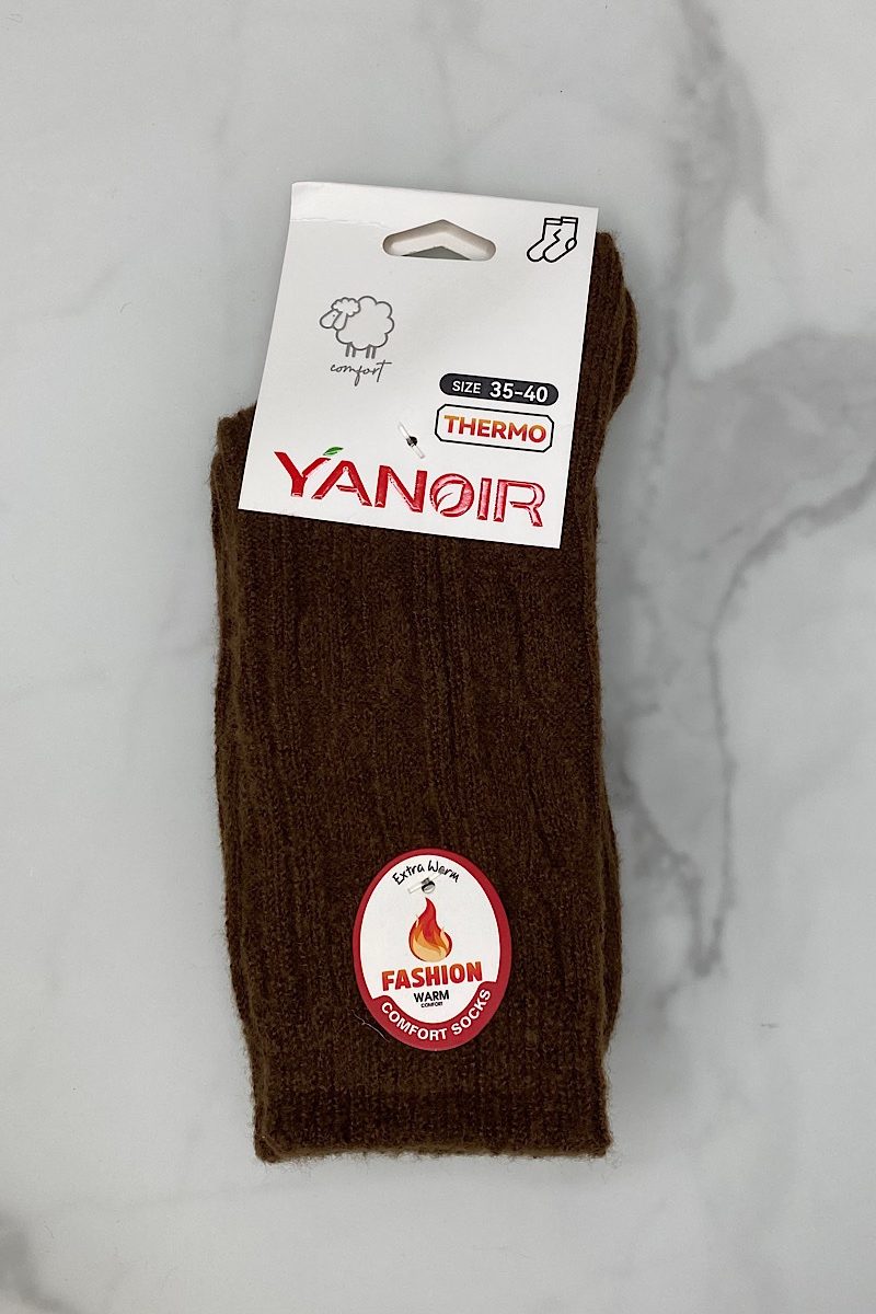 Calcetin Marron Autumn