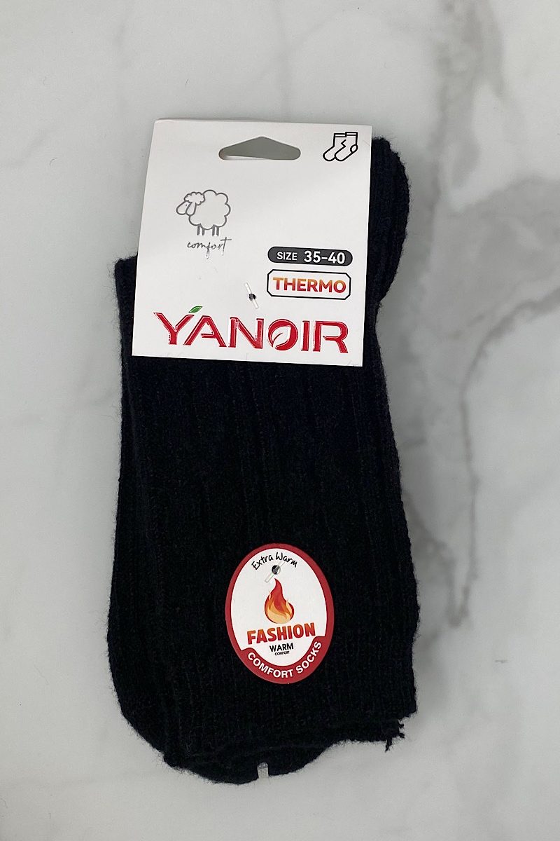 Calcetin Negro Autumn