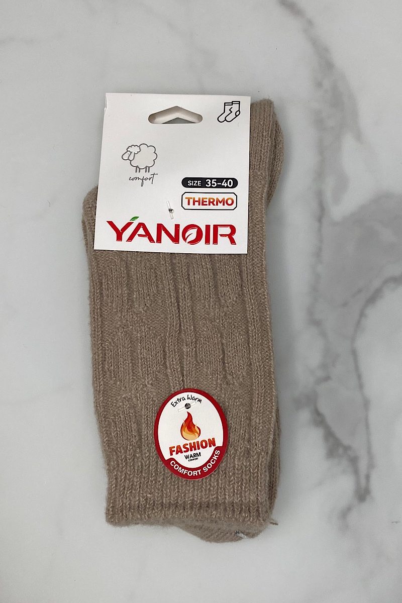 Calcetin Beige Autumn