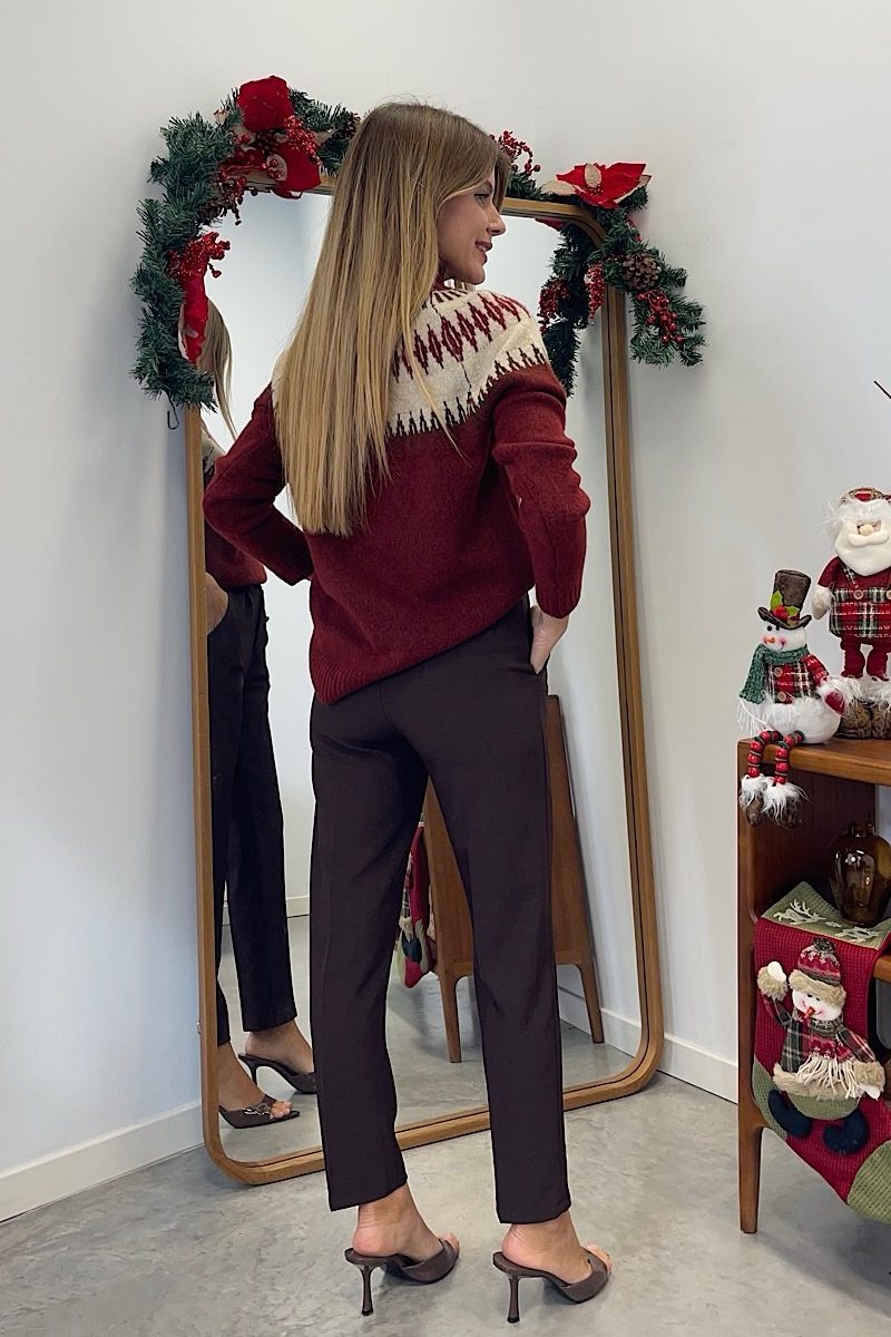 Jersey Burdeos Winter