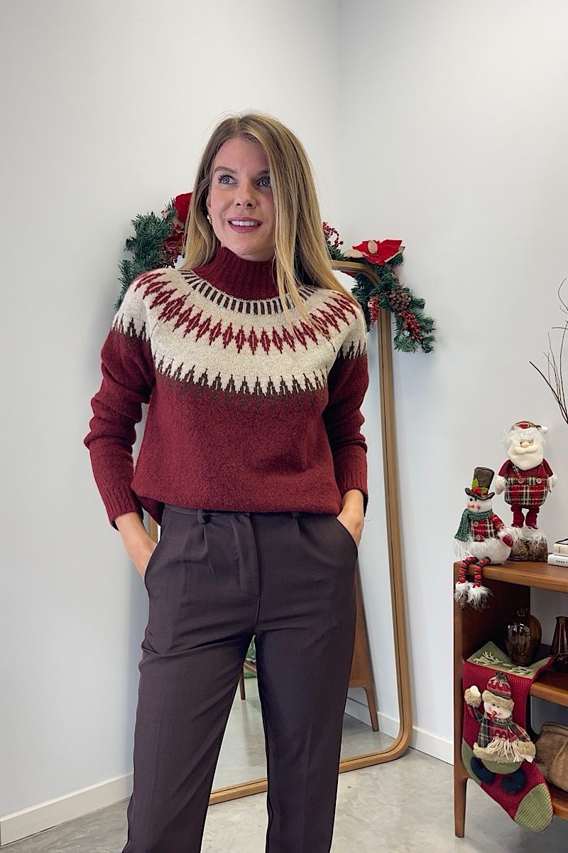 Jersey Burdeos Winter