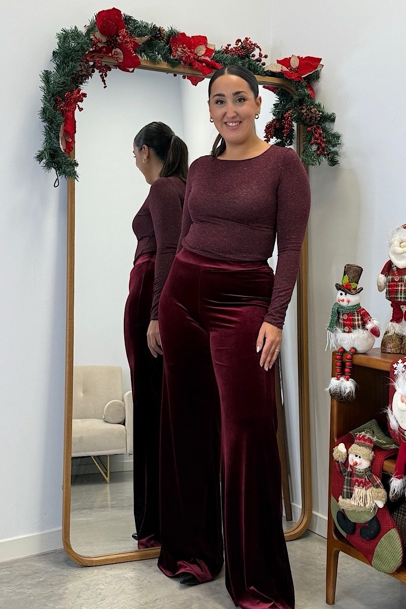 Camiseta Burdeos Lady