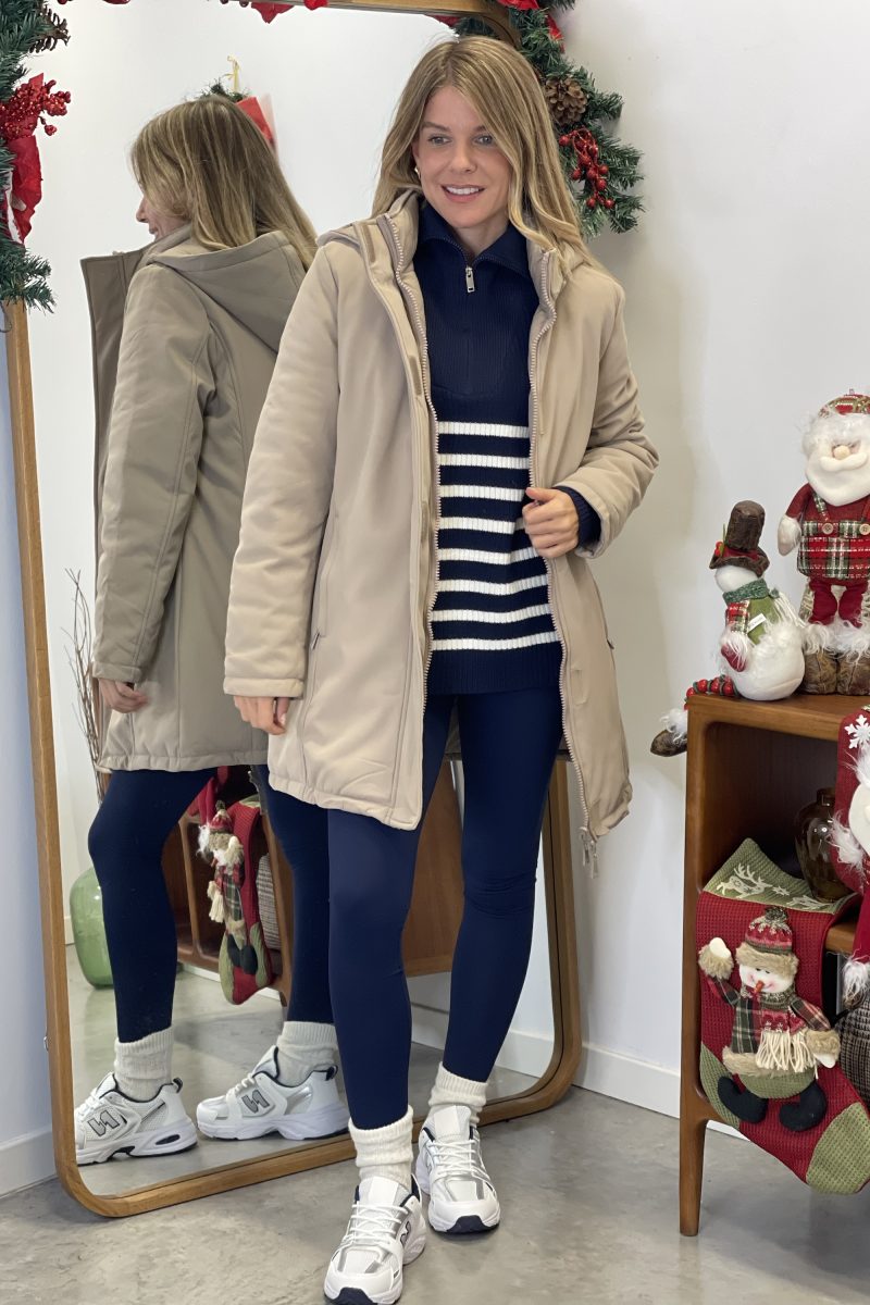 Parka Beige Reversible