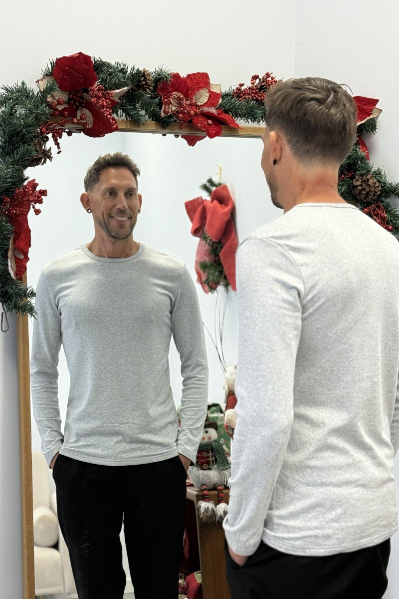 Camiseta Termica Gris Man