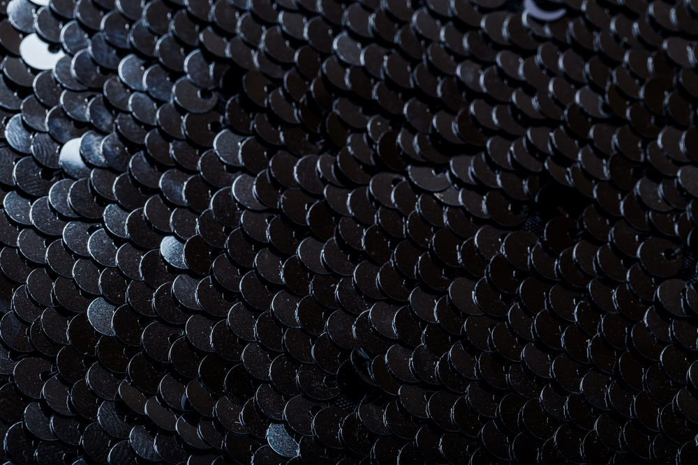 prenda con lentejuelas