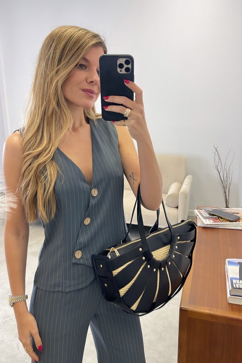 Conjunto Gris Valerie