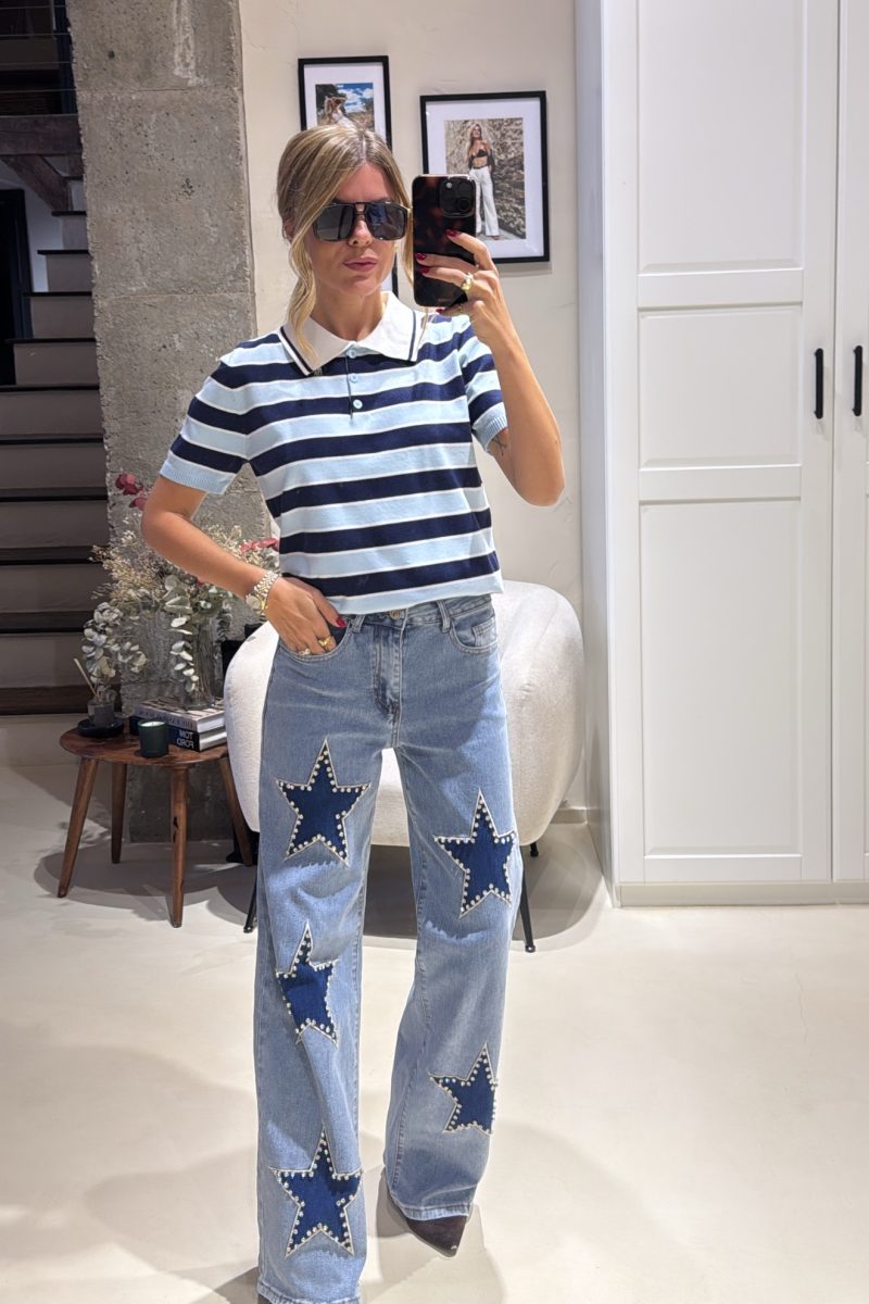 Polo Celeste Capri