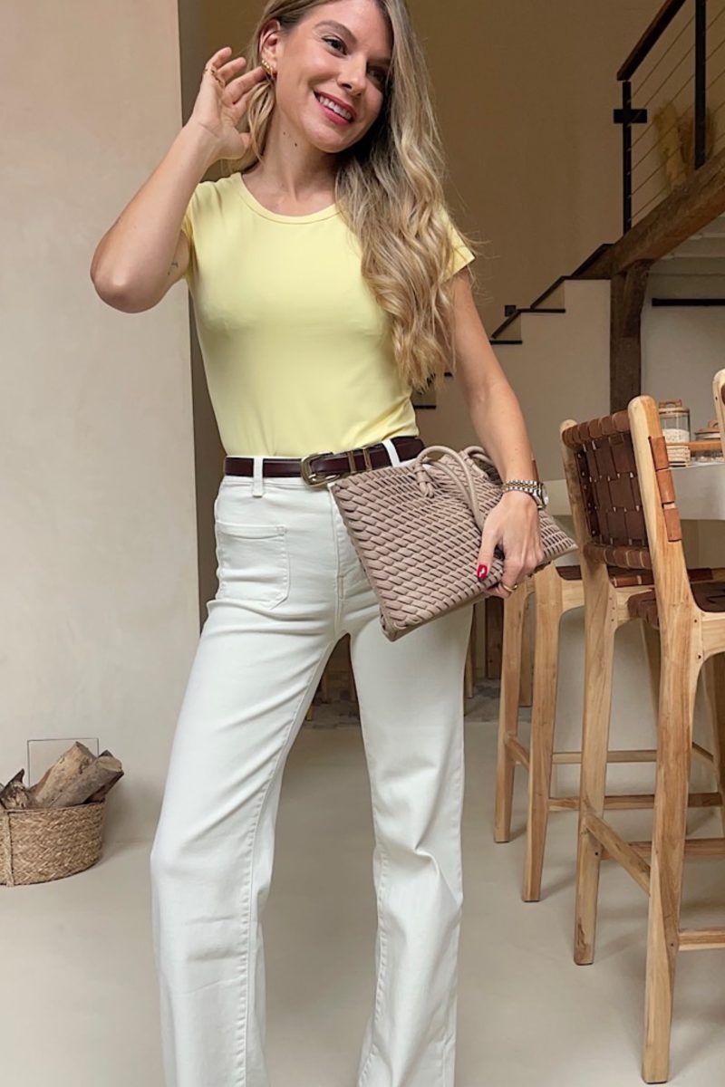 Camiseta Amarilla Poliamida