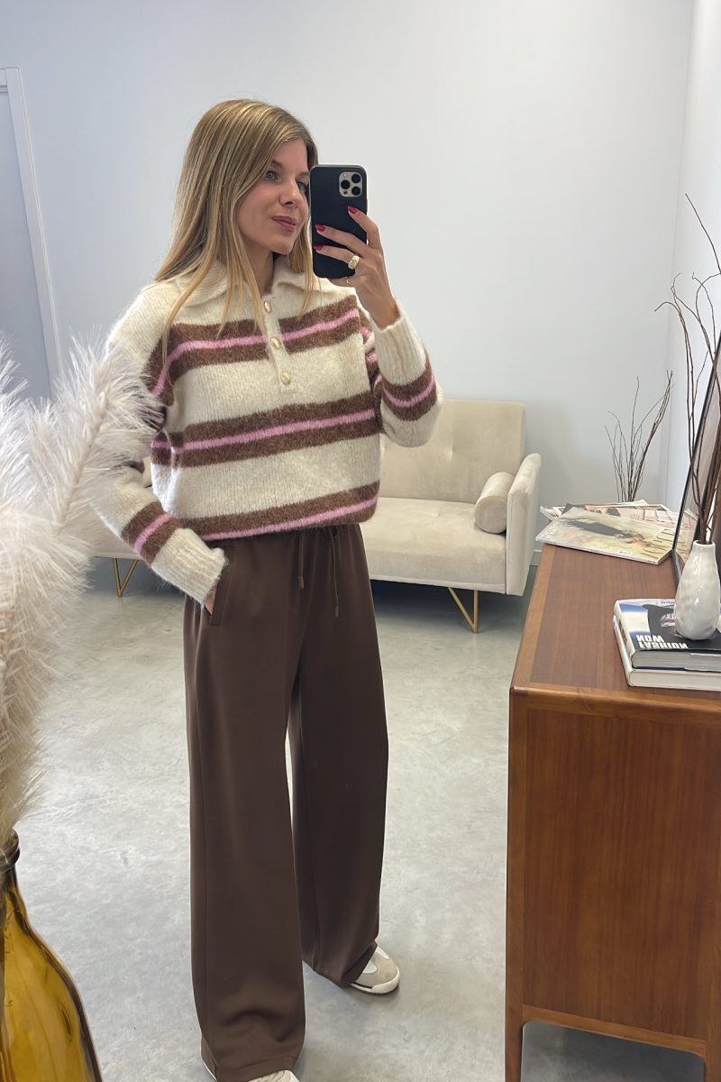 Pantalon Marron Aura