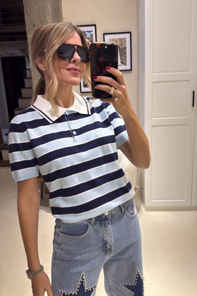 Polo Celeste Capri