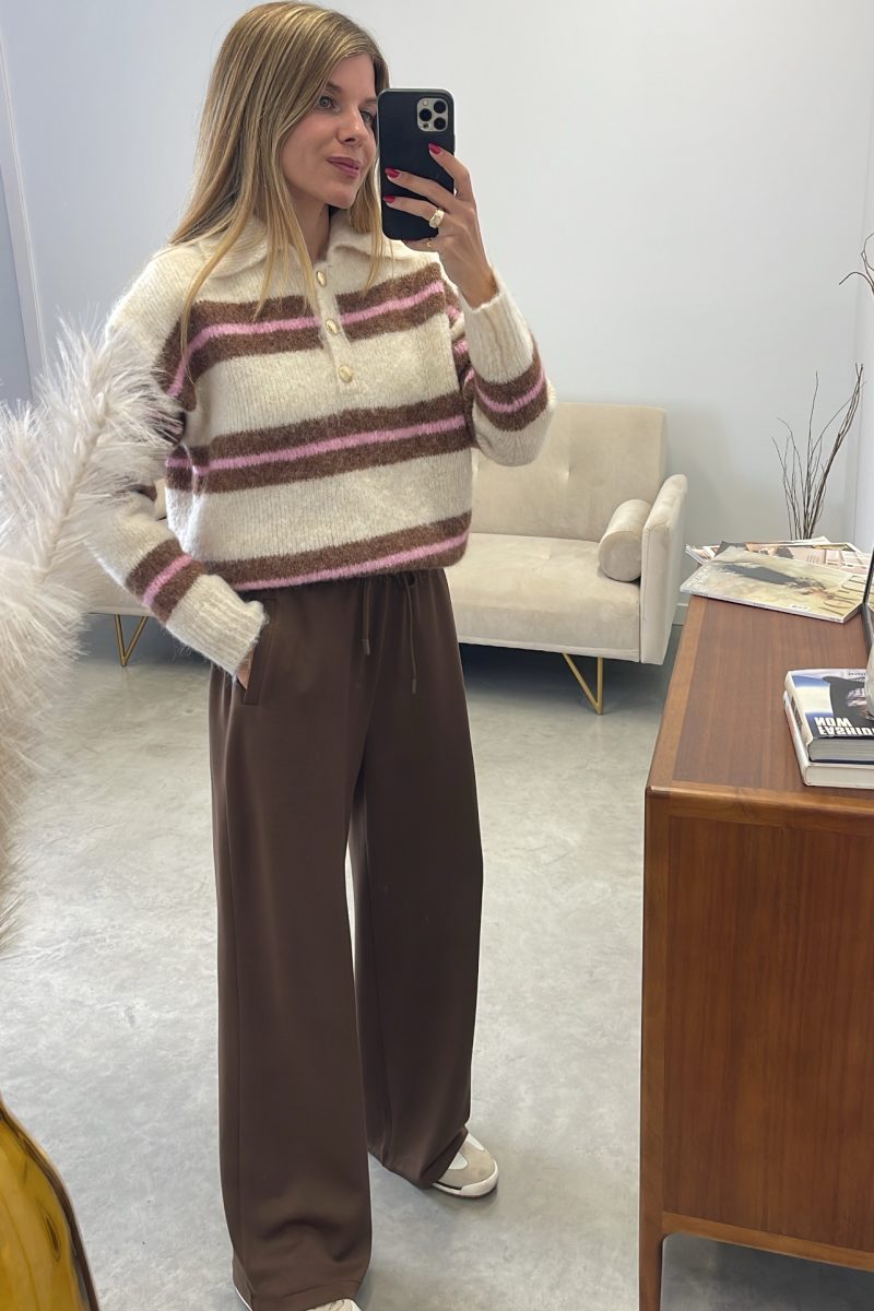 Pantalon Marron Aura