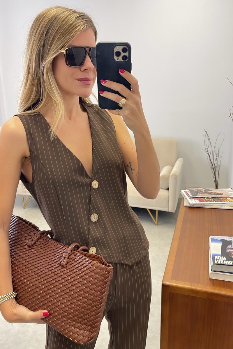 Conjunto Marron Valerie