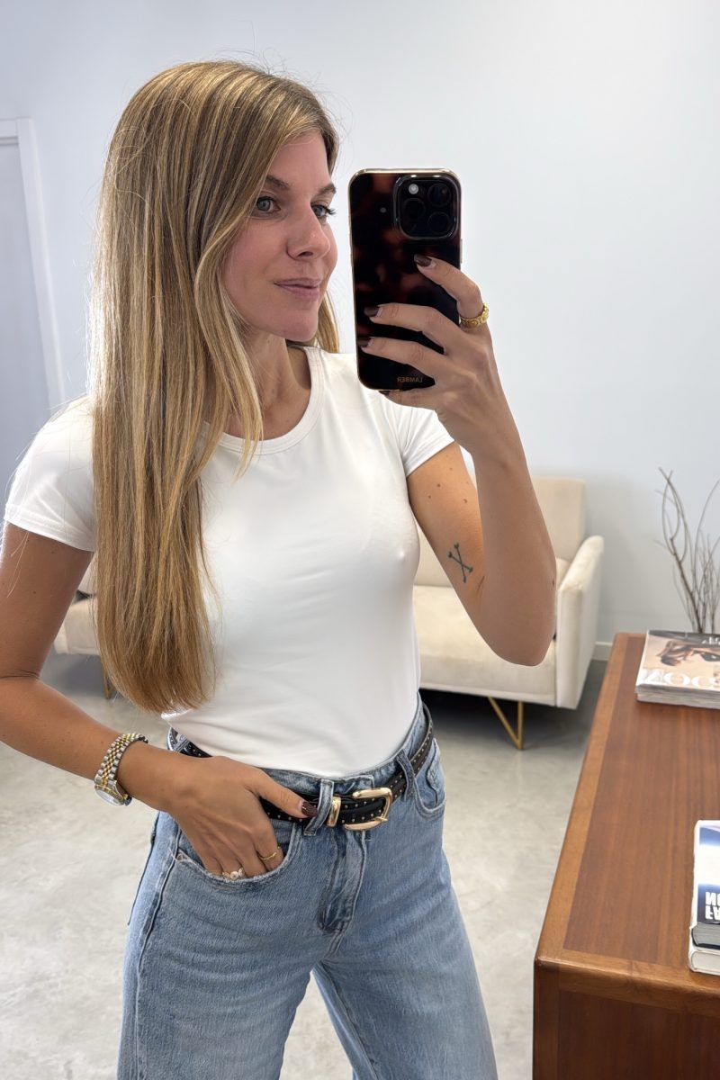 Camiseta Blanca Poliamida