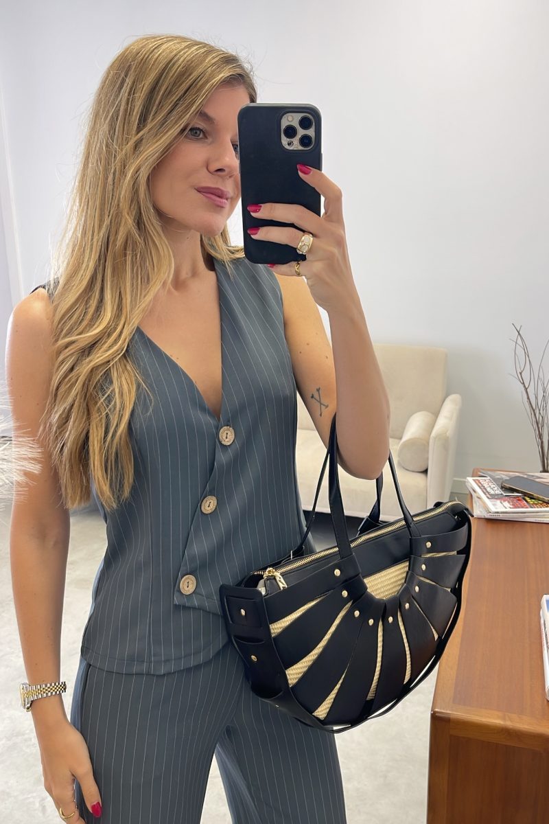 Conjunto Gris Valerie