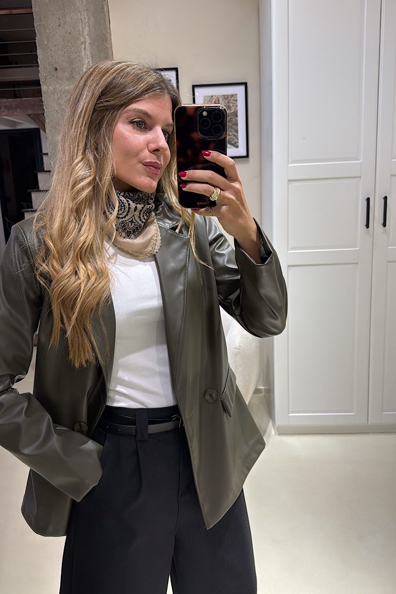 Americana Kaki Polipiel