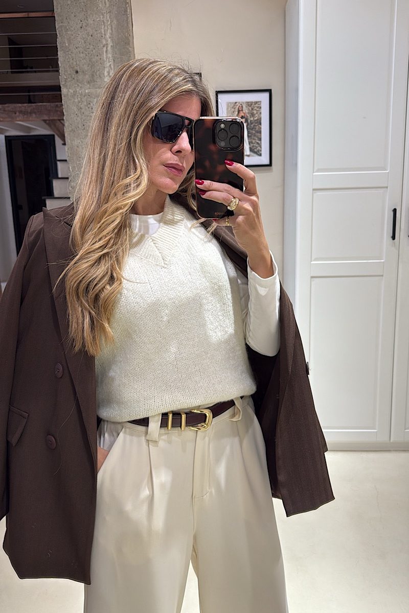 Chaleco Crudo London