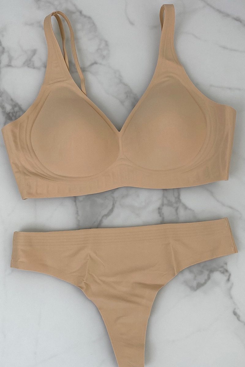 Conjunto Beige Bra/Tanga