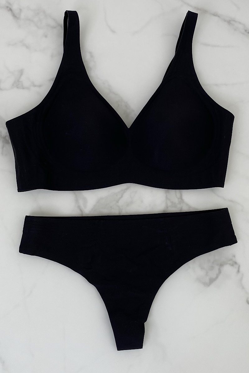 Conjunto Negro Bra/Tanga