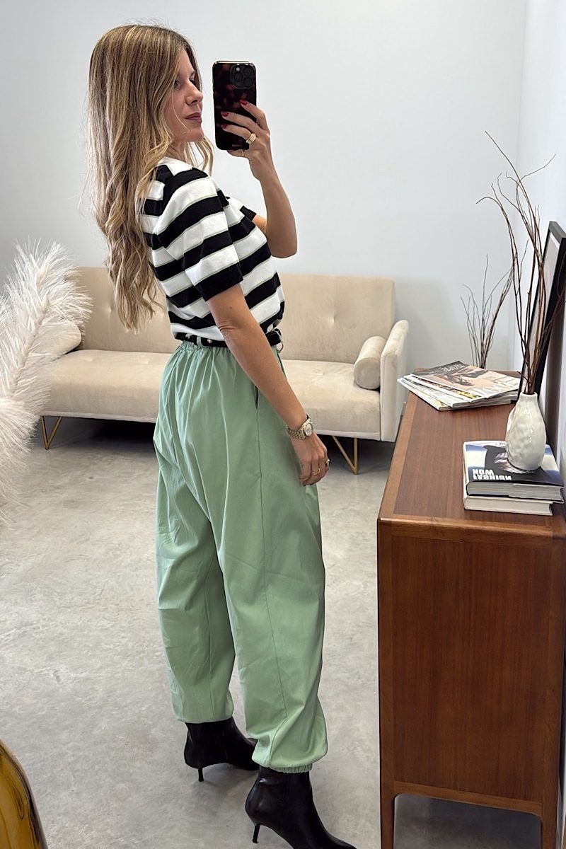 Pantalon Bombacho Kaki Lazo
