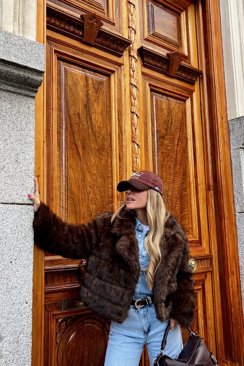 Chaqueta Marron Pelo