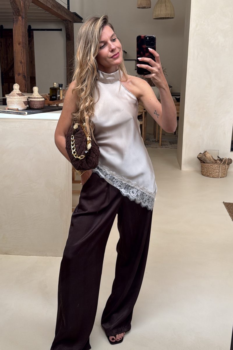 Blusa Lencera Cruda