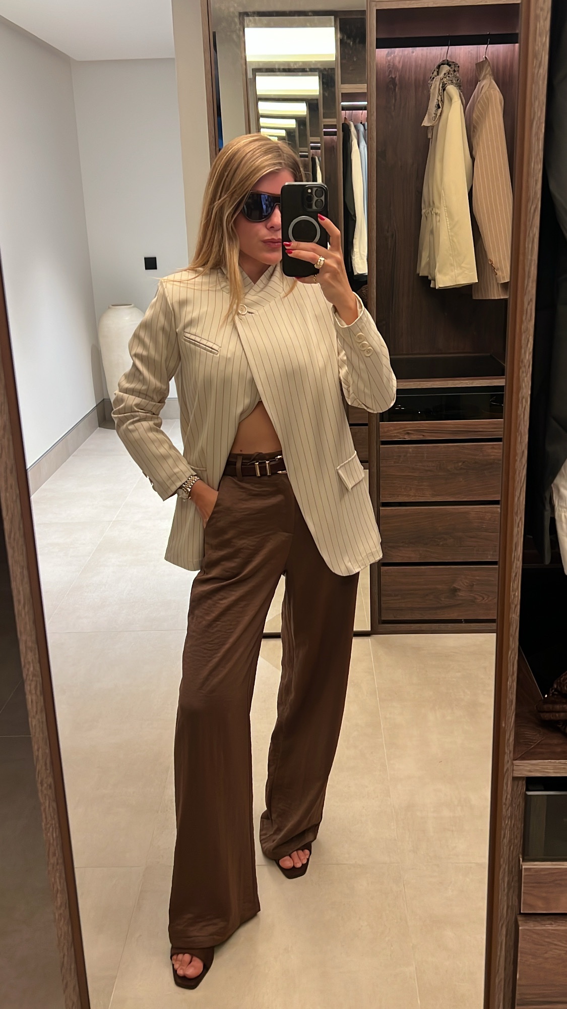 Pantalon Marron Marbella - Imagen 2