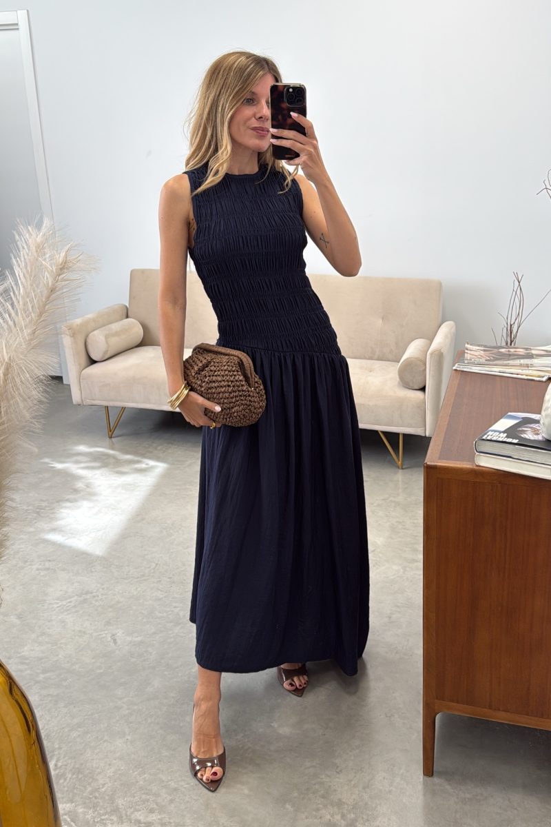 Vestido Marino Carolina